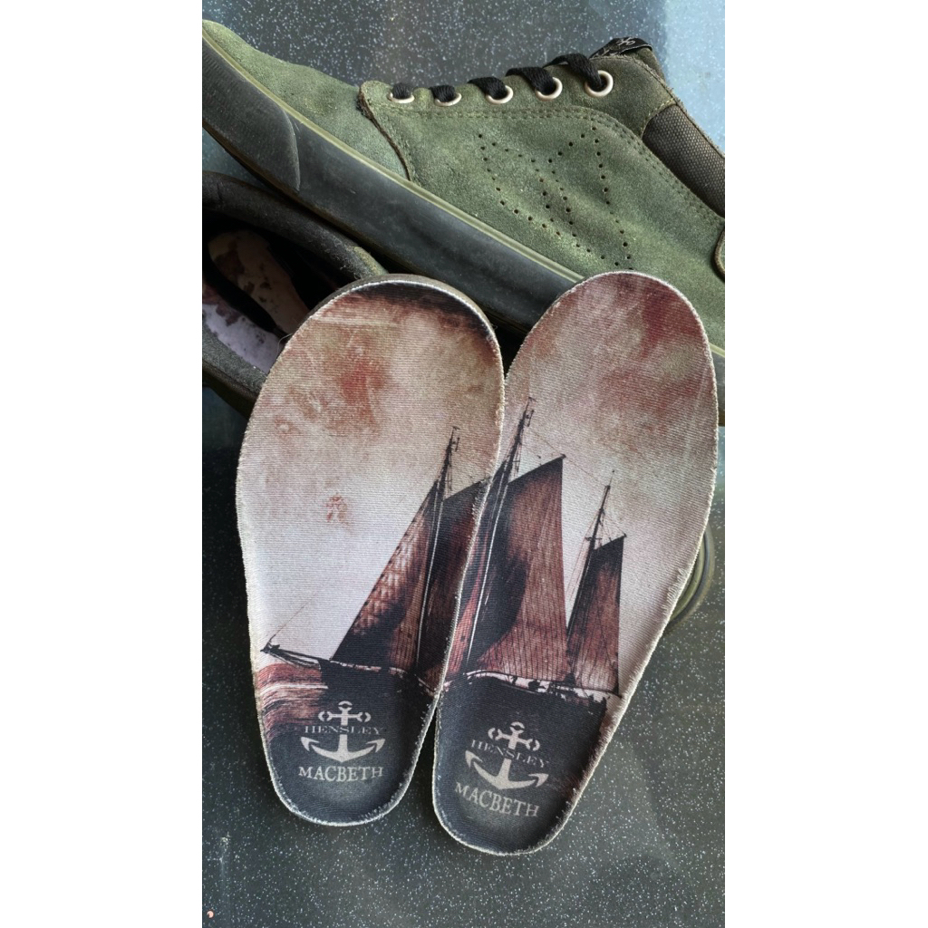 MACBETH HENSLEY MILITARY GREEN BLACK (RARE COLECTION) EDISI TERBATAS KOLEKTOR ITEM