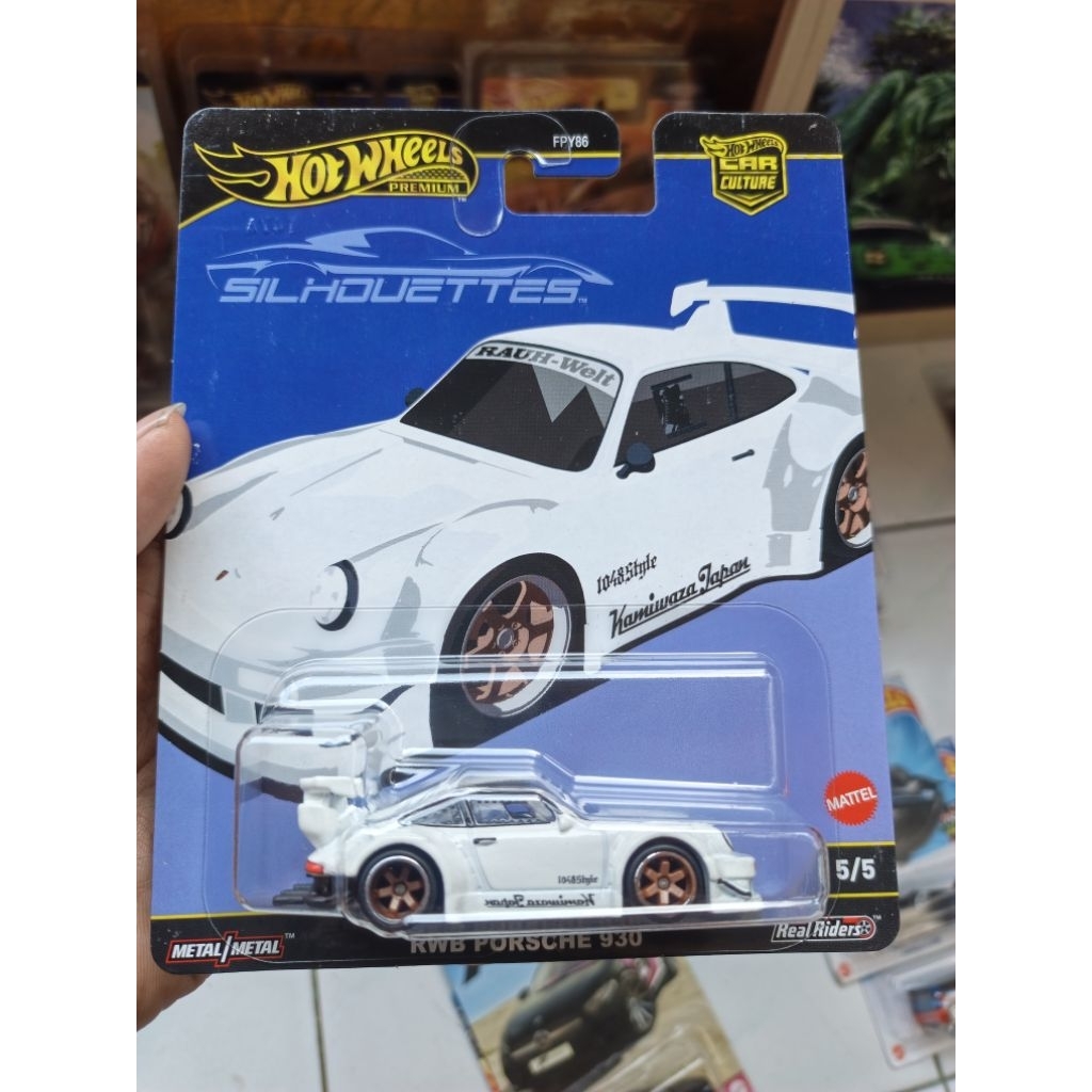 Hotwheels RWB porsche putih