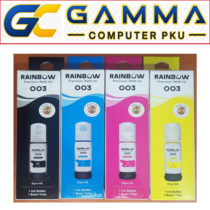 TINTA EPSON 003 RAINBOW / TINTA RAINBOW EPSON 003 / TINTA REFILL EPSON