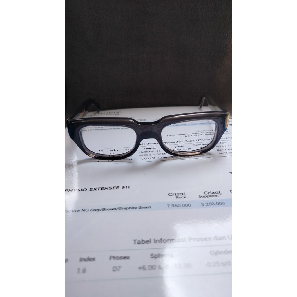 kacamata frem original moscot shtup col.gray