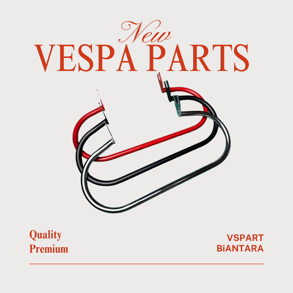 FootStep MELENGKUNG Step Motor Pijakan Kaki Vespa Super Sprint PX EXCEL VBB