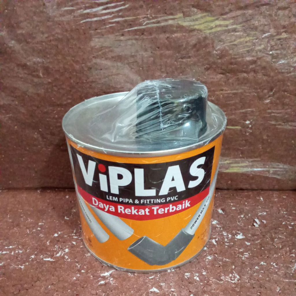LEM PIPA PRALON PVC VIPLAS KALENG BESAR 360G PARALON FITING PIPA PVC