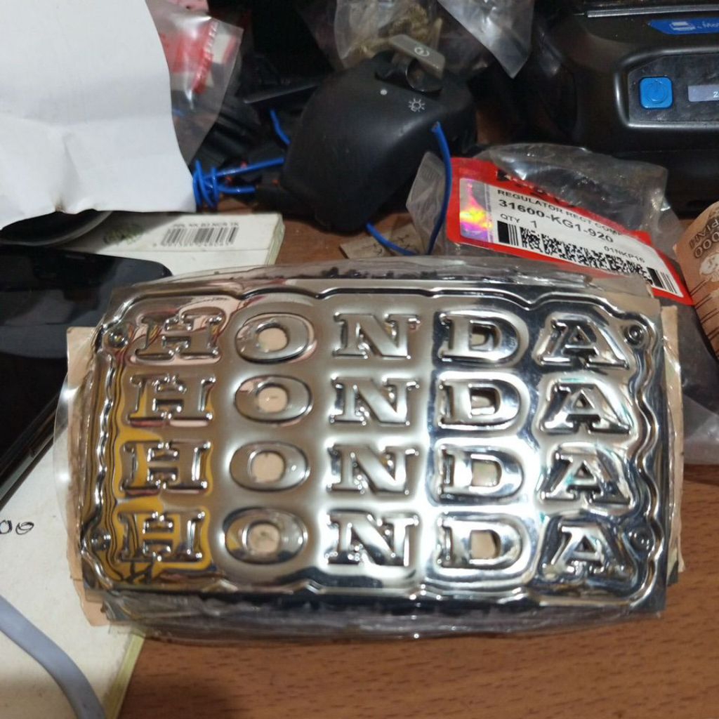embblem loggo tulisan honda vario150 3D timbul original
