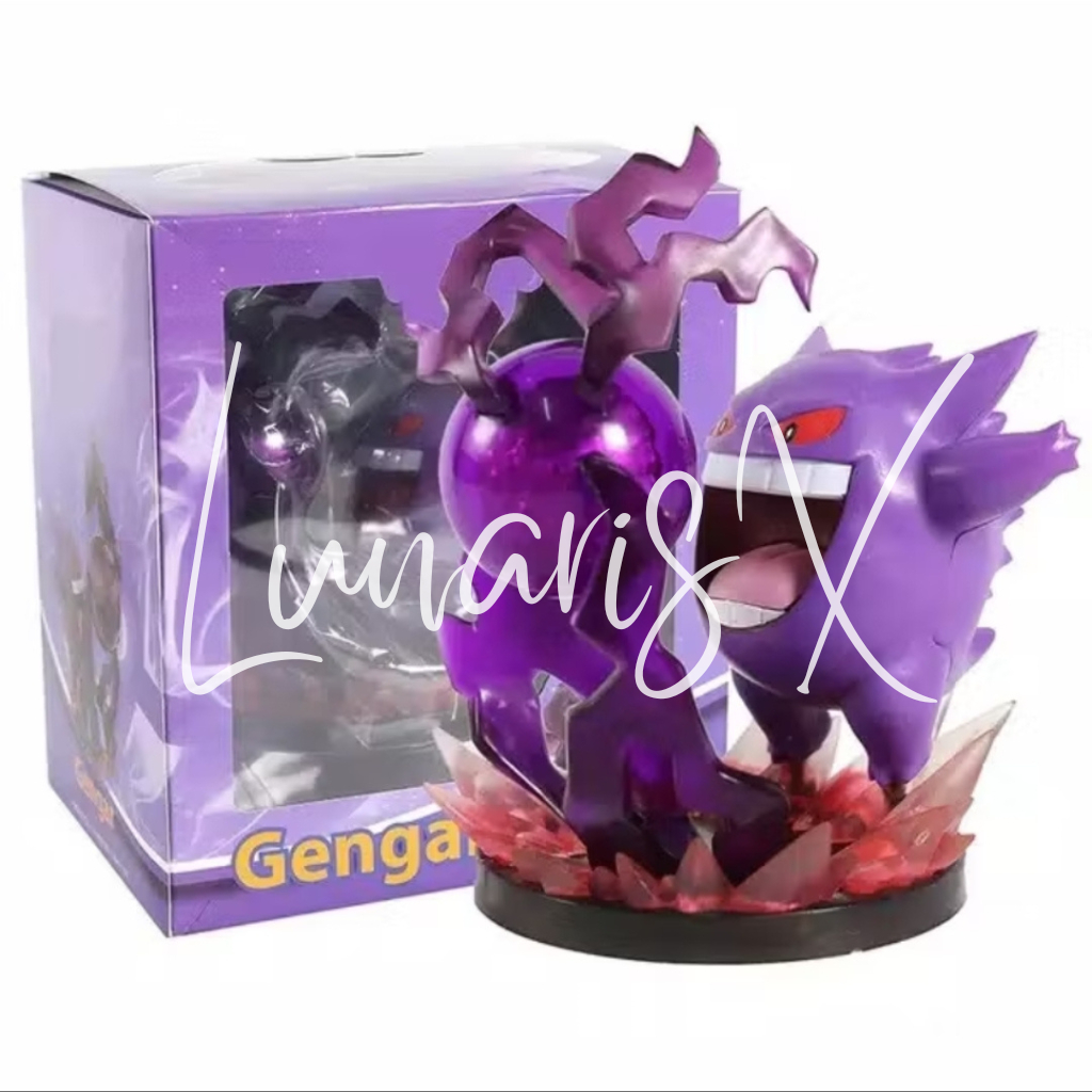 Pokemon Gengar Anime Statue Figure