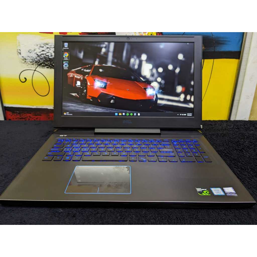 Laptop Gaming Dell G7 7588 Core i7 Gen 8 8/512 Nvidia GTX 1050Ti 4GB