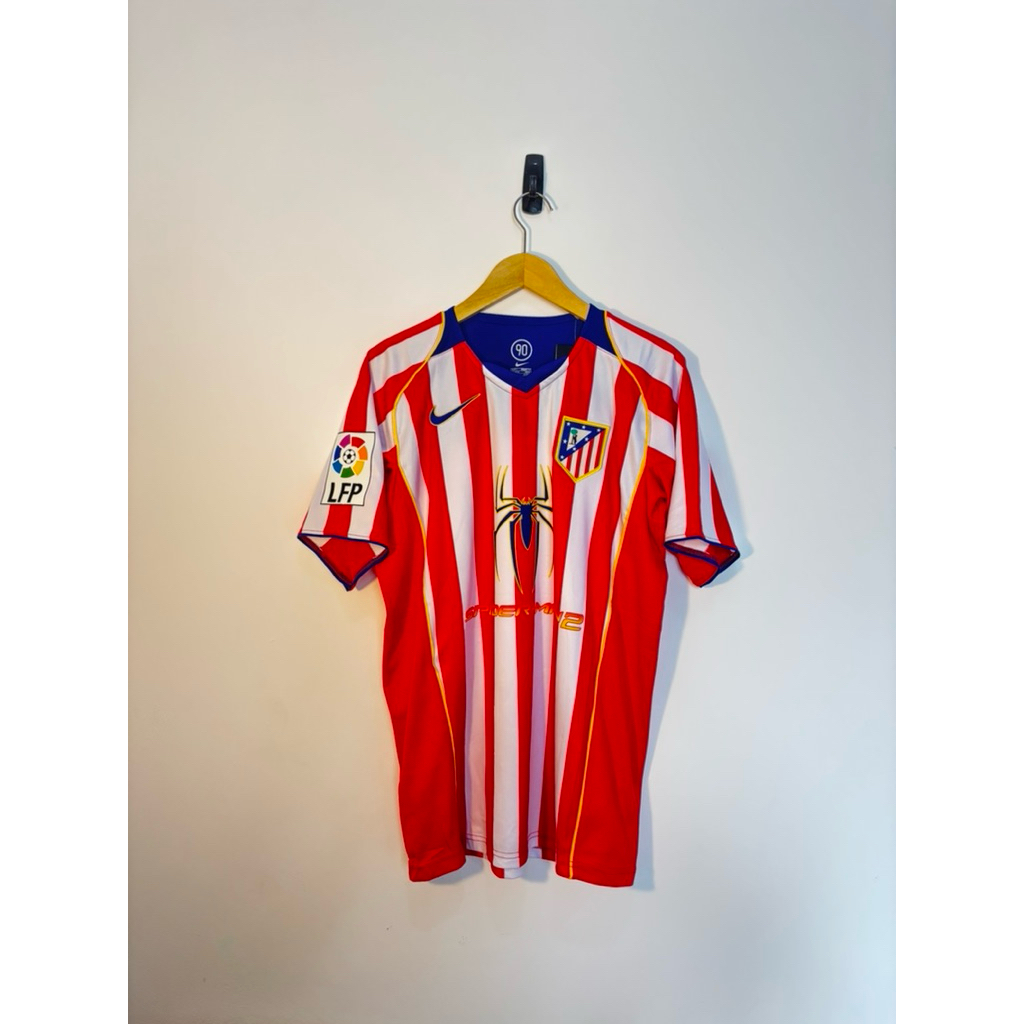 Jersey Atletico Madrid Home 2004–2005 – Size L