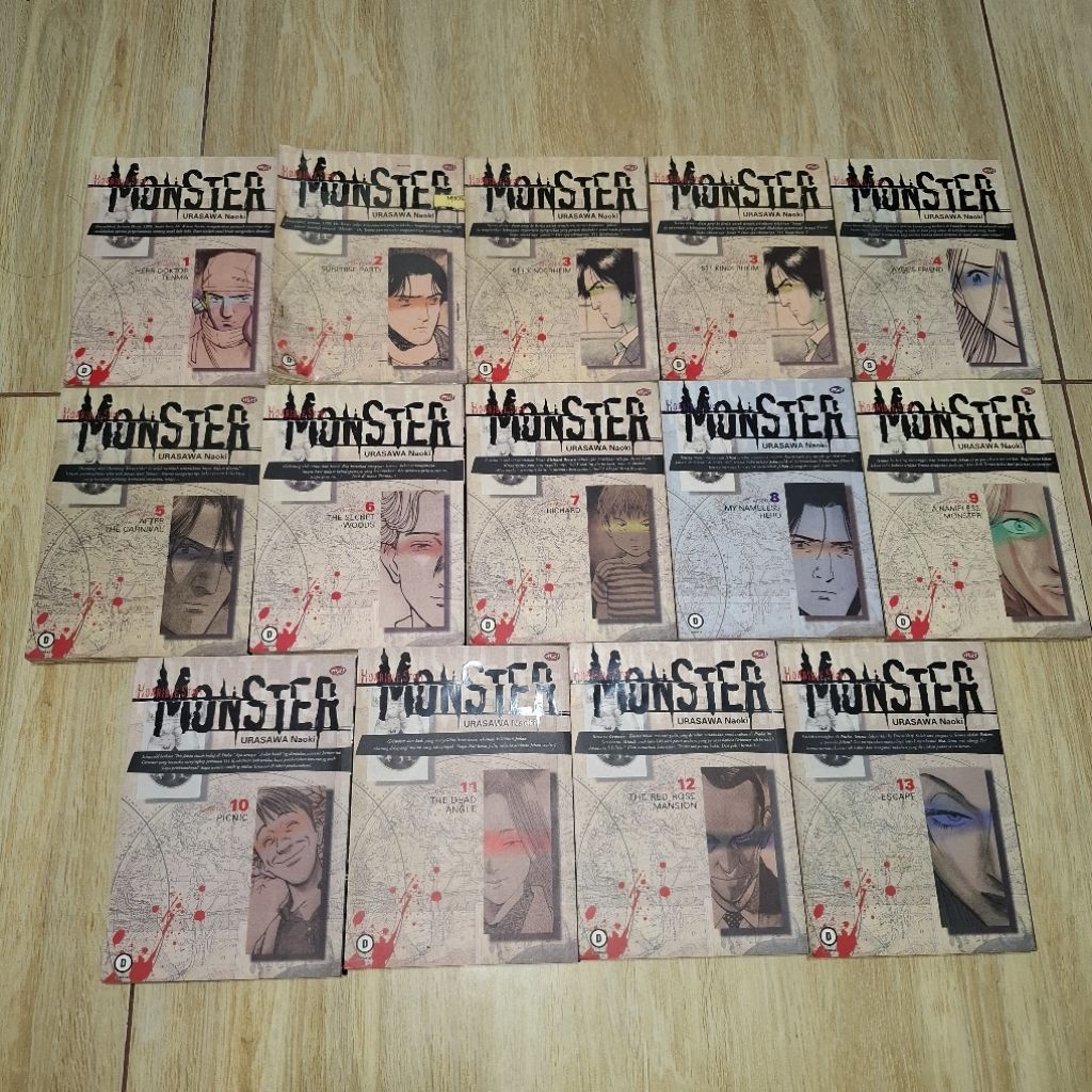 Komik Monster cabutan - Urasawa Naoki