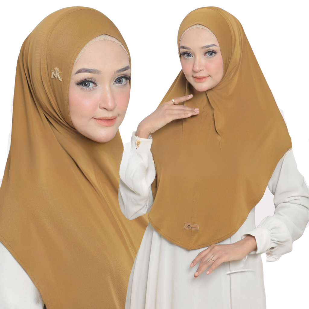 Bergo Malay Antem Hana L Jersey Zoya Premium