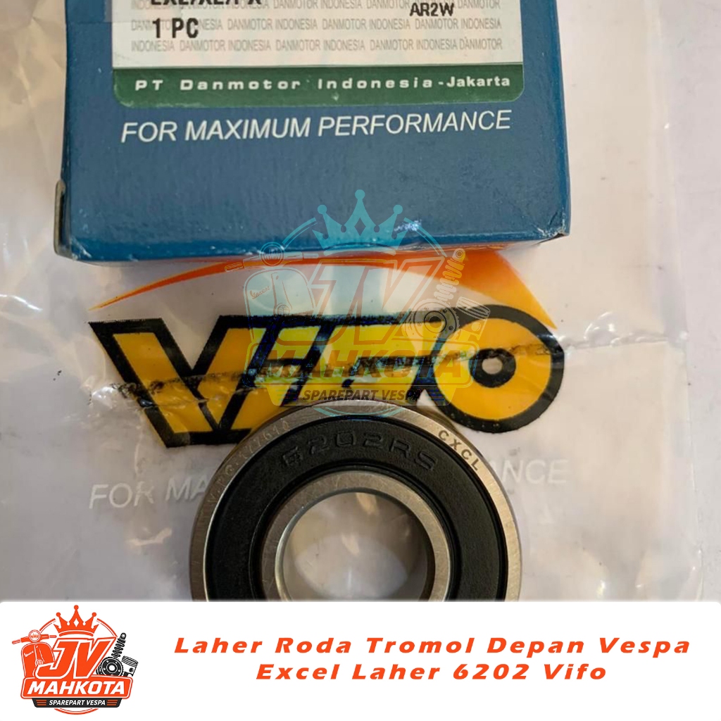 Laher Roda Tromol Depan Vespa Excel Laher 6202 Vifo