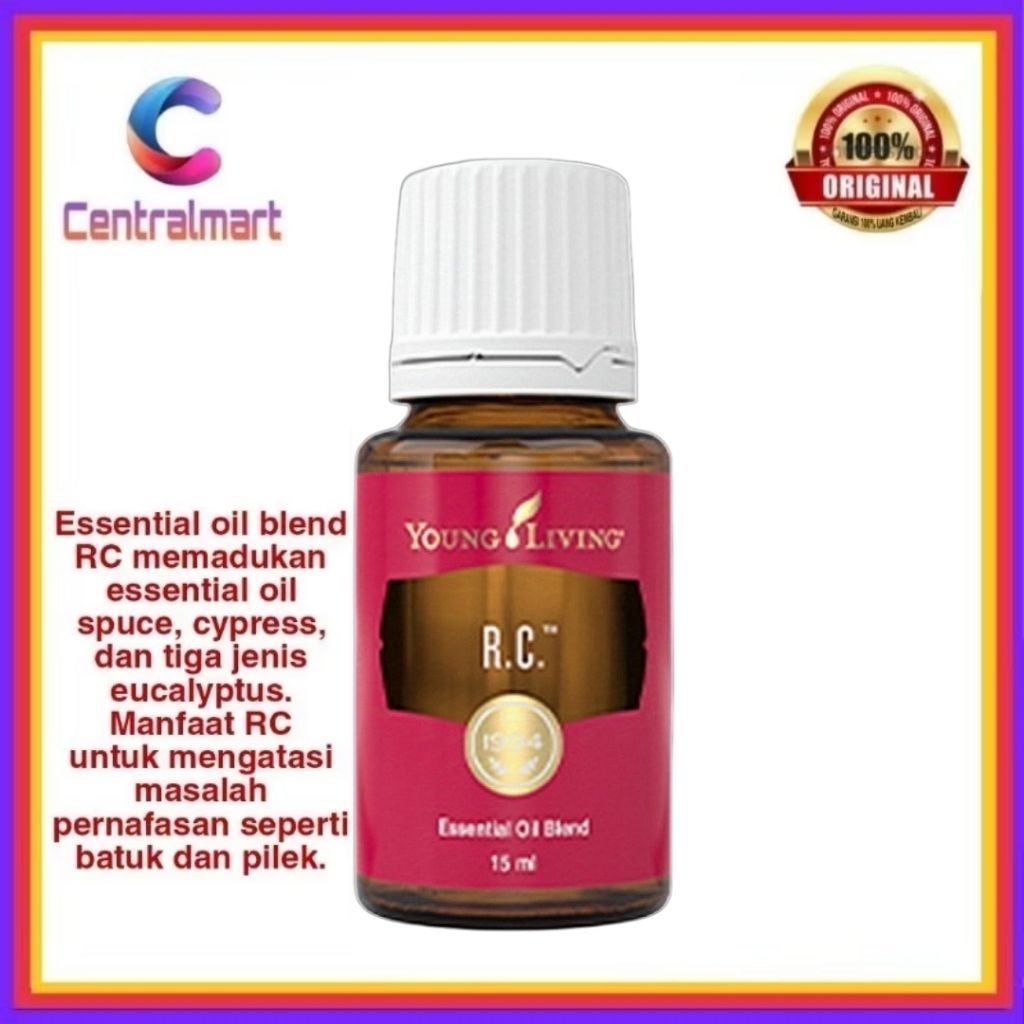 Ready Stock Young Living RC Essential Oil 15ml Exp 2028