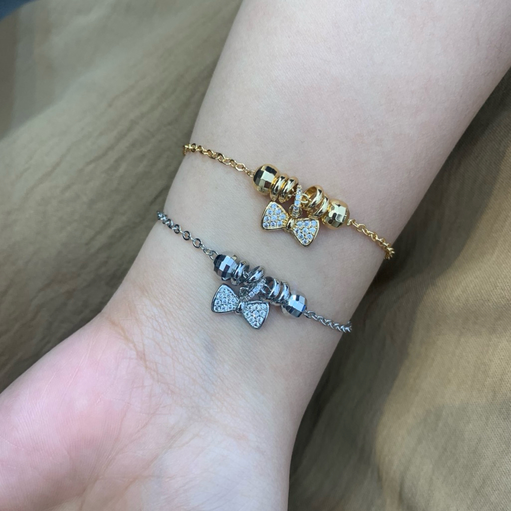 Gelang Serut Pita Berlian Eropa