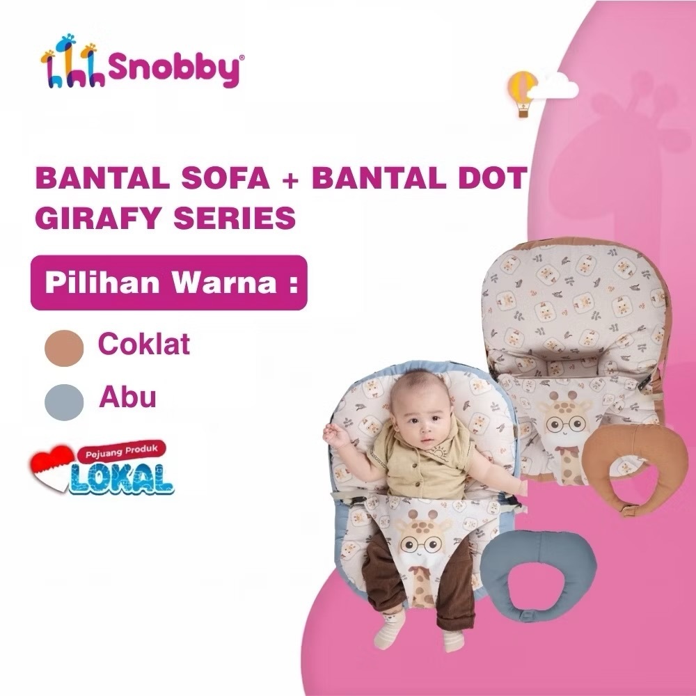 Snobby Sofa Bayi - Snobby Bantal Sofa Bayi