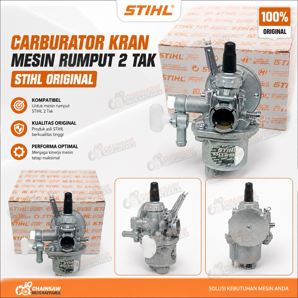 Carburator Mesin Potong rumput STIHL / 328 Karburator Mesin Rumput 2 tak STIHL ASLI