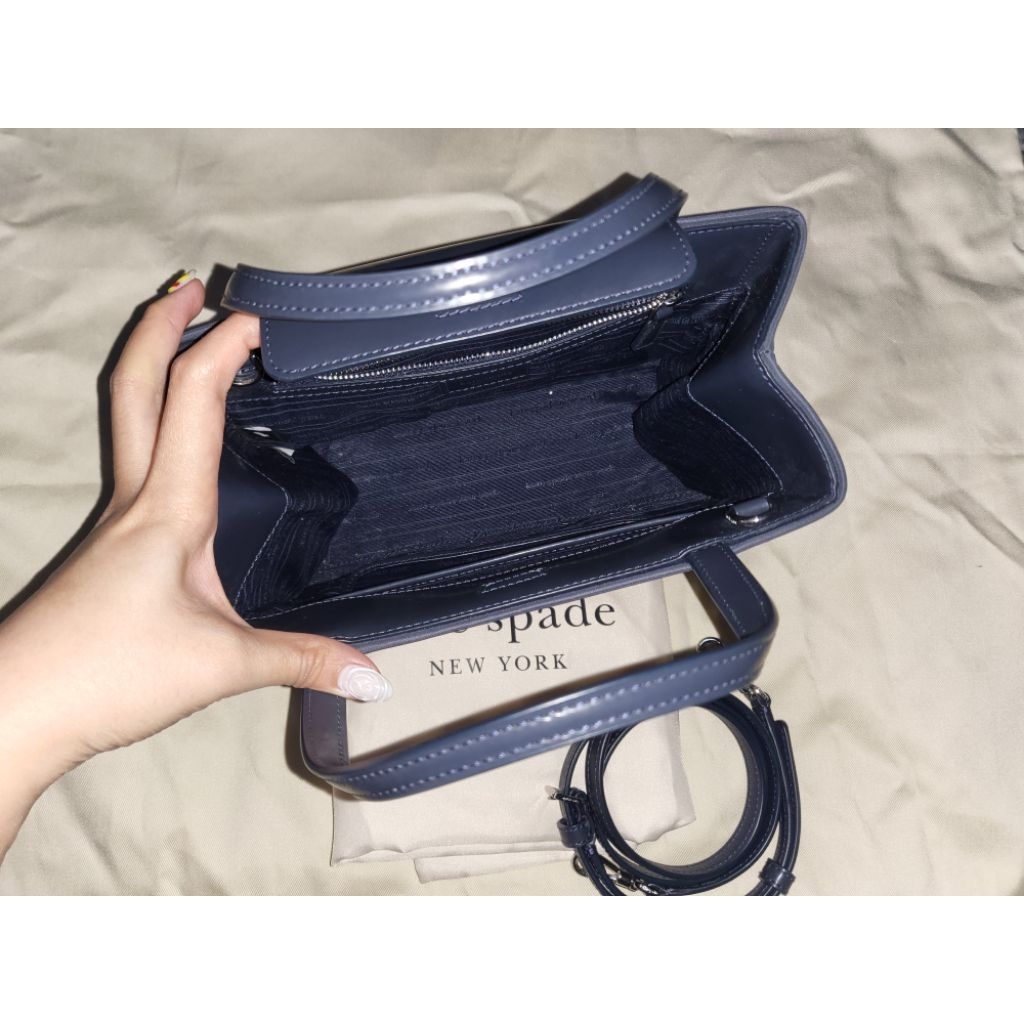 Sam Icon Sequin Gingham Small Tote Bag Kate Spade