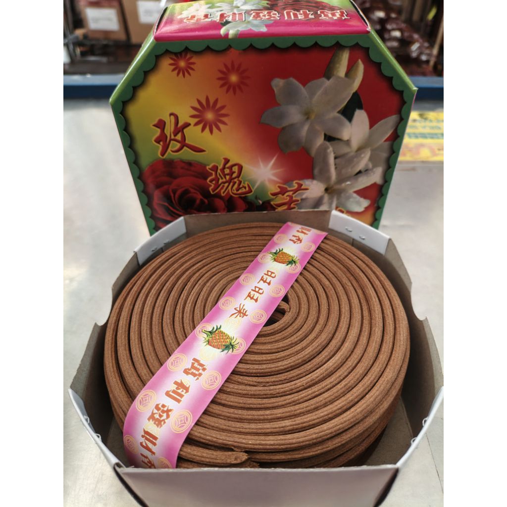 Thakhio/dupa lingkar wangi varian rose jasmine 24jam [toko dupa hiocek bahagi]
