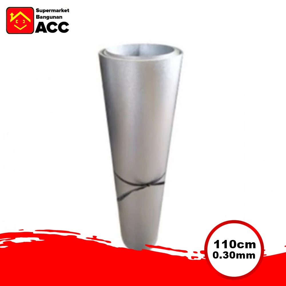 Seng Plat Zincalume 110cm & 90cm Per Meter Seng Talang ANTI KARAT Seng Atap