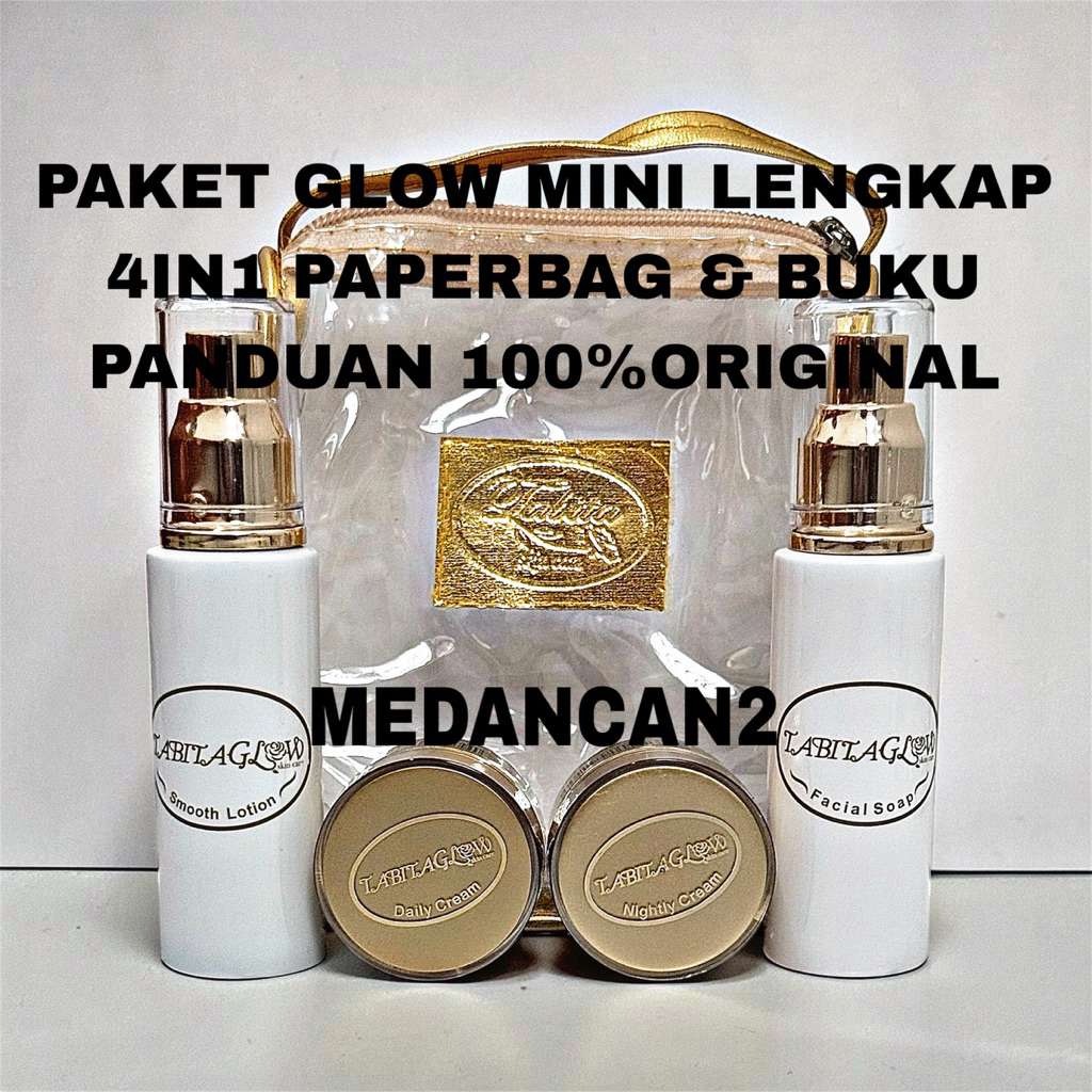 MC-SKINCARE GLOW MINI PAKET 4IN1 LENGKAP 100% ORIGINAL