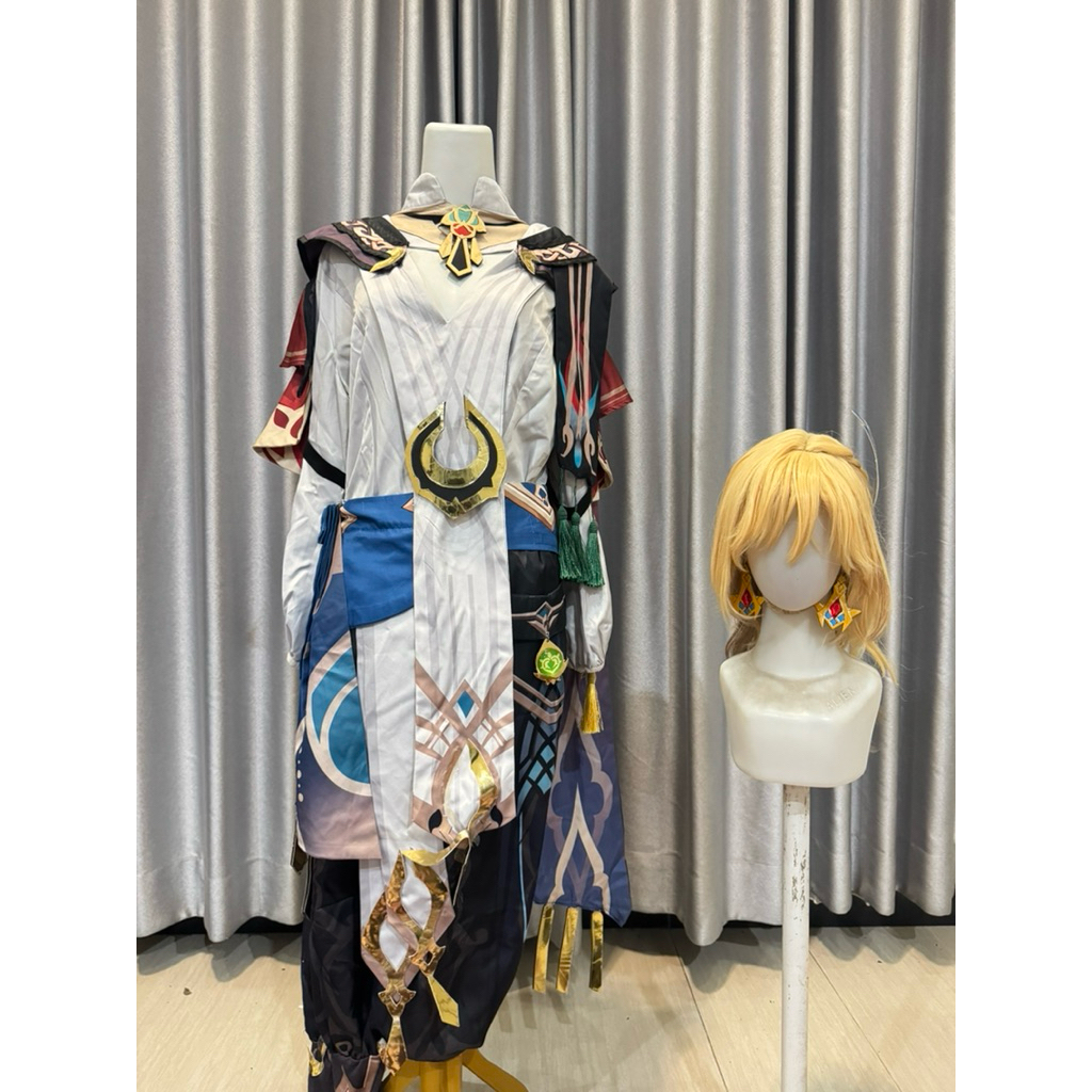 kostum cosplay kaveh genshin impact second