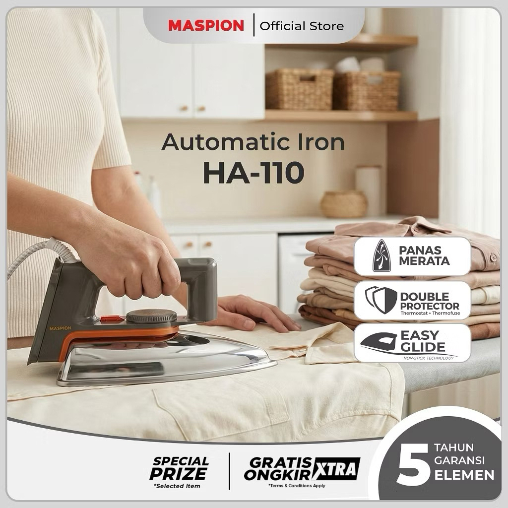MASPION HA-110 | SETRIKA MASPION HA-110