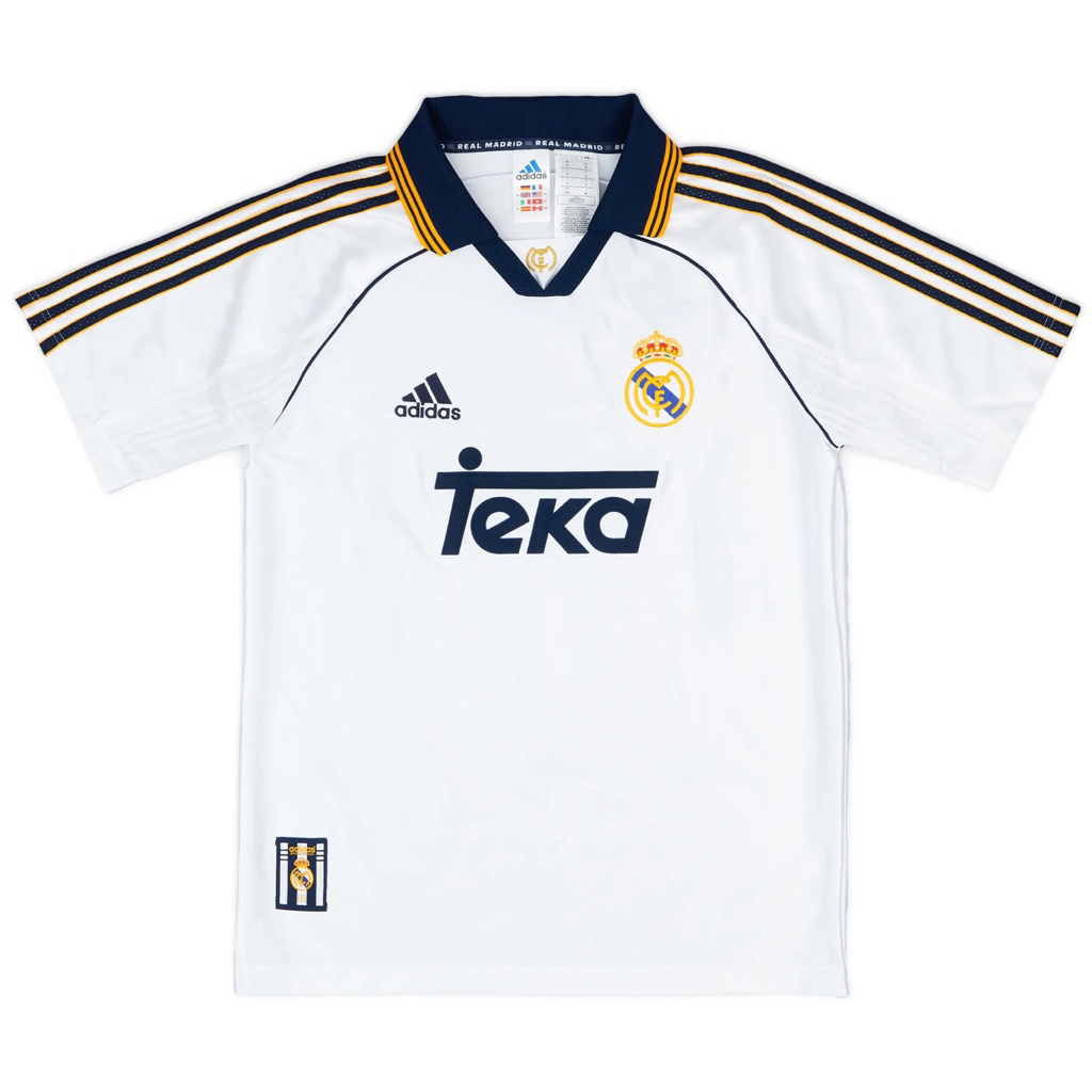 Home Kit Real Madrid CF 1999/2000 Original Adidas