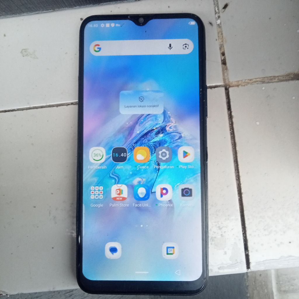 infinix hot 8 minus lcd dan on of