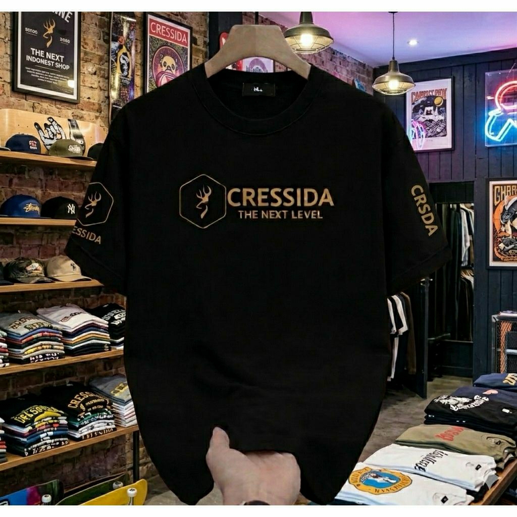 KAOS BIG SIZE CRESSIDA (M-6XL) PRIA WANITA JUMBO M L XL 2XL 3XL 4XL 5XL 6XL