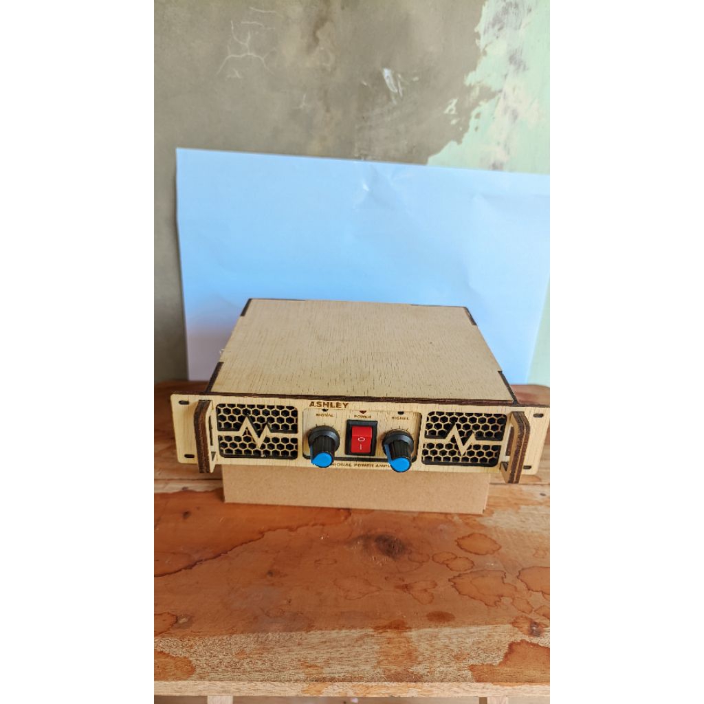 Ashley Power Amplifier TPA3116D2 150 Watt 24Volt DC untuk Sistem Audio Profesional