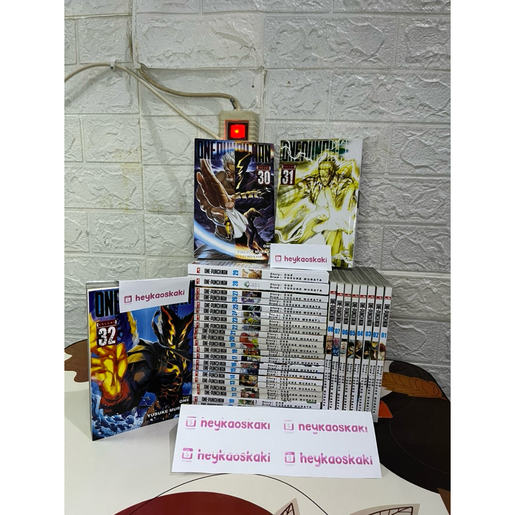 KOMIK ORIGINAL ONE PUNCH MAN VOL 01-32 KOLPRI (Vol 9, 24, 25 Segel)