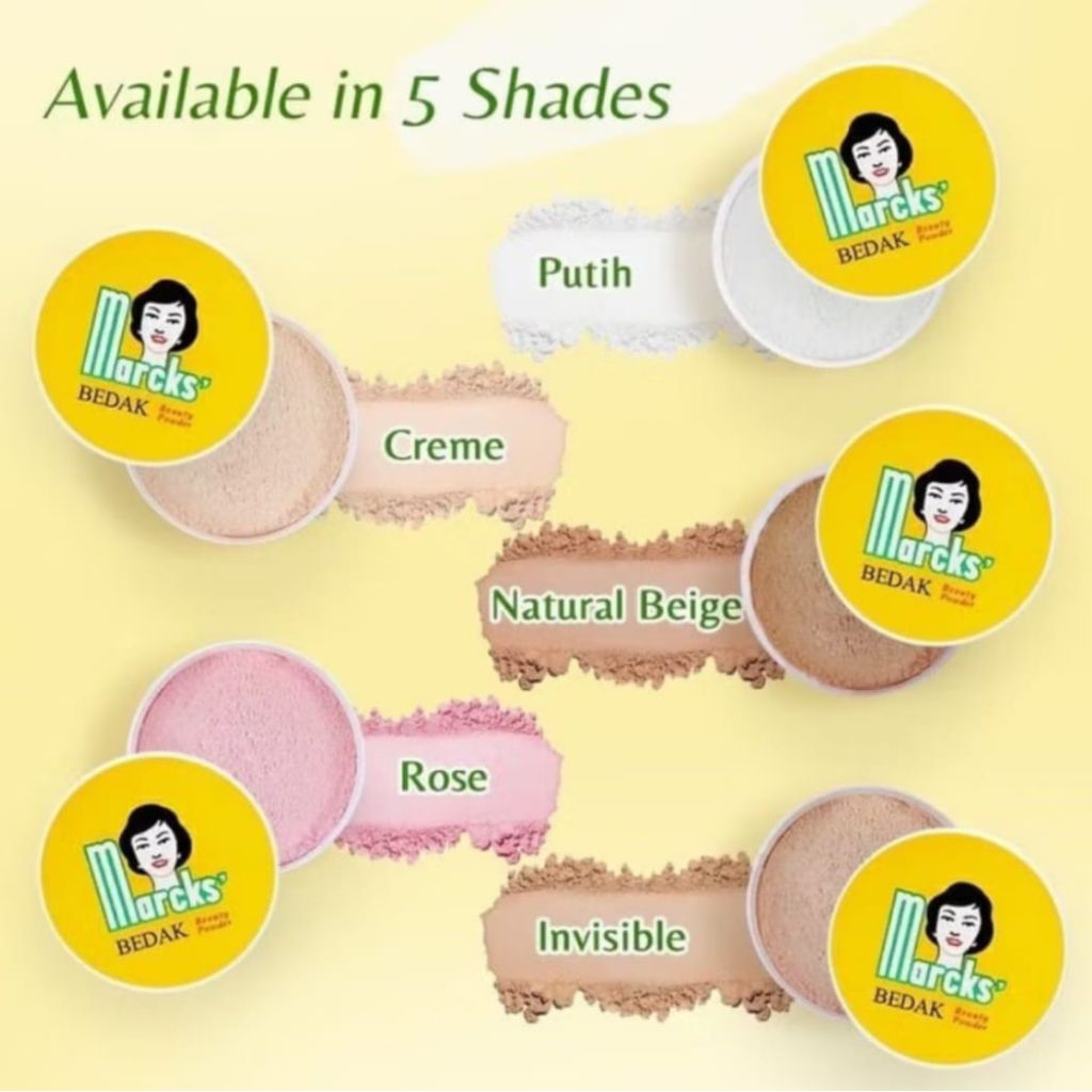 Marcks Bedak Tabur 40gr - Bedak Tabur Marcks | Bedak Tabur