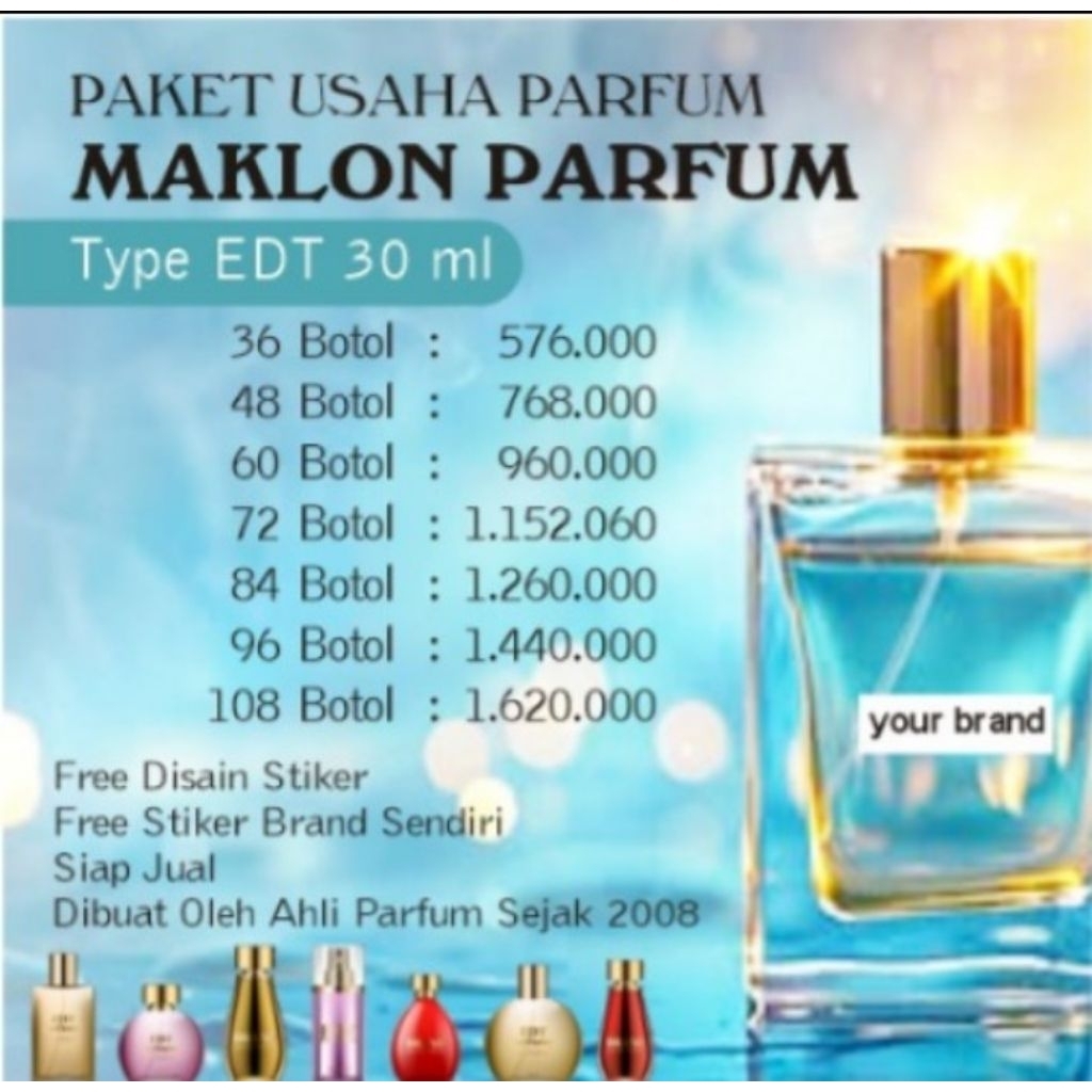 Pesanan Maklon Parfum Kak Pita ( No Cancel )