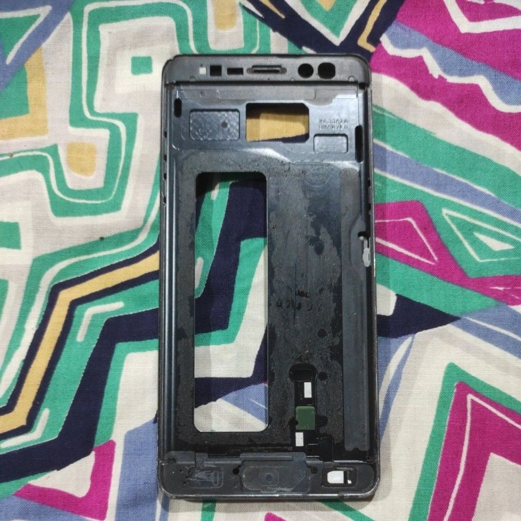FRAME DUDUKAN TATAKAN LCD LAYAR SAMSUNG NOTE FE SM-N935 ORIGINAL COPOTAN