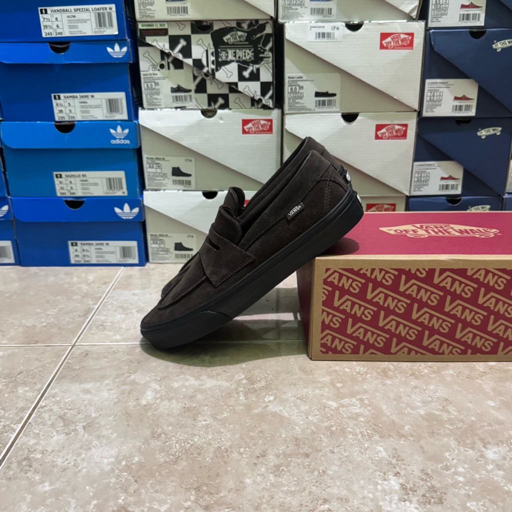 Vans style 53 loafer brown black (Resmi PT NAVYA)
