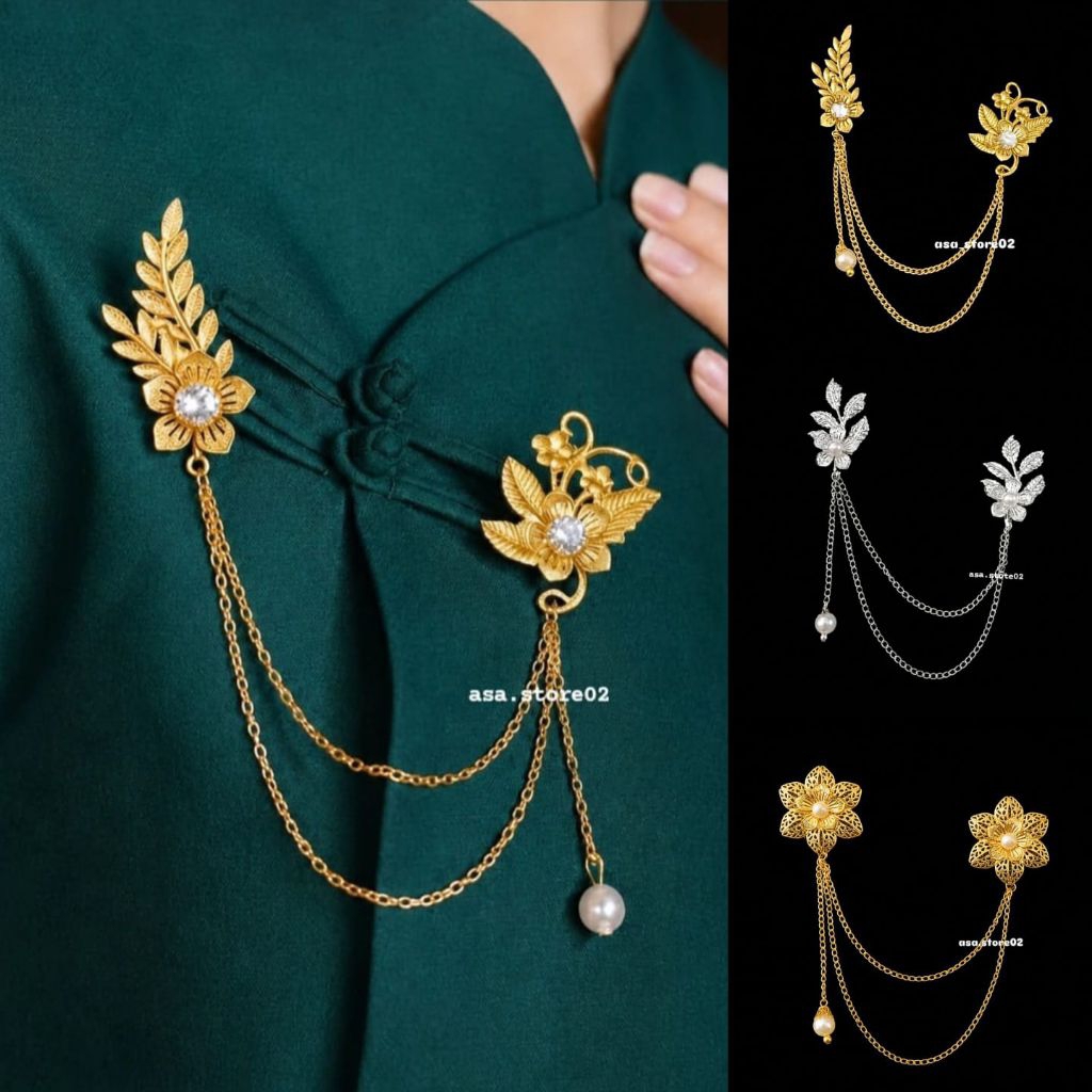 Bros Kebaya Janggan/ Bros Kebaya Jeng Yah /Bros Adat Tradisional/ Bros Jurai/Bros Rantai/ Bros Kebay