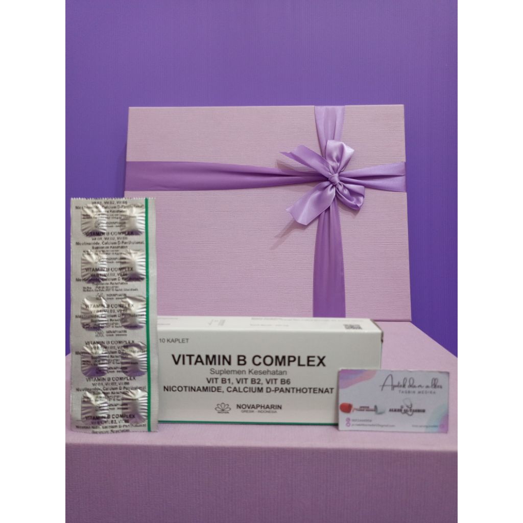 VITAMIN B COMPLEX NOVAPHARIN TABLET PERSTRIP