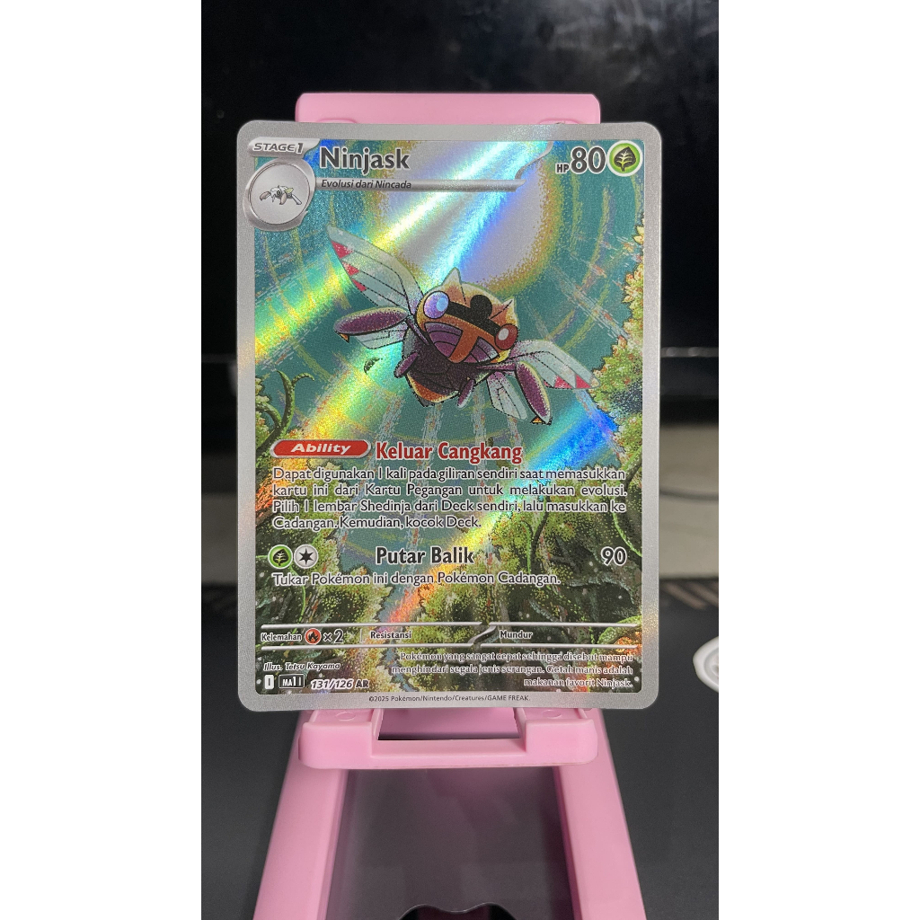 AR Ninjask Evolusi Mega