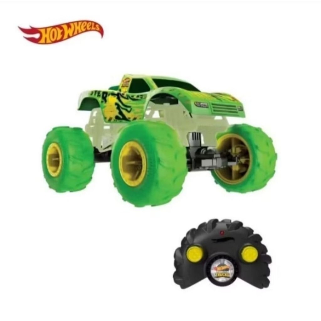 monster truck Green Hot wheels