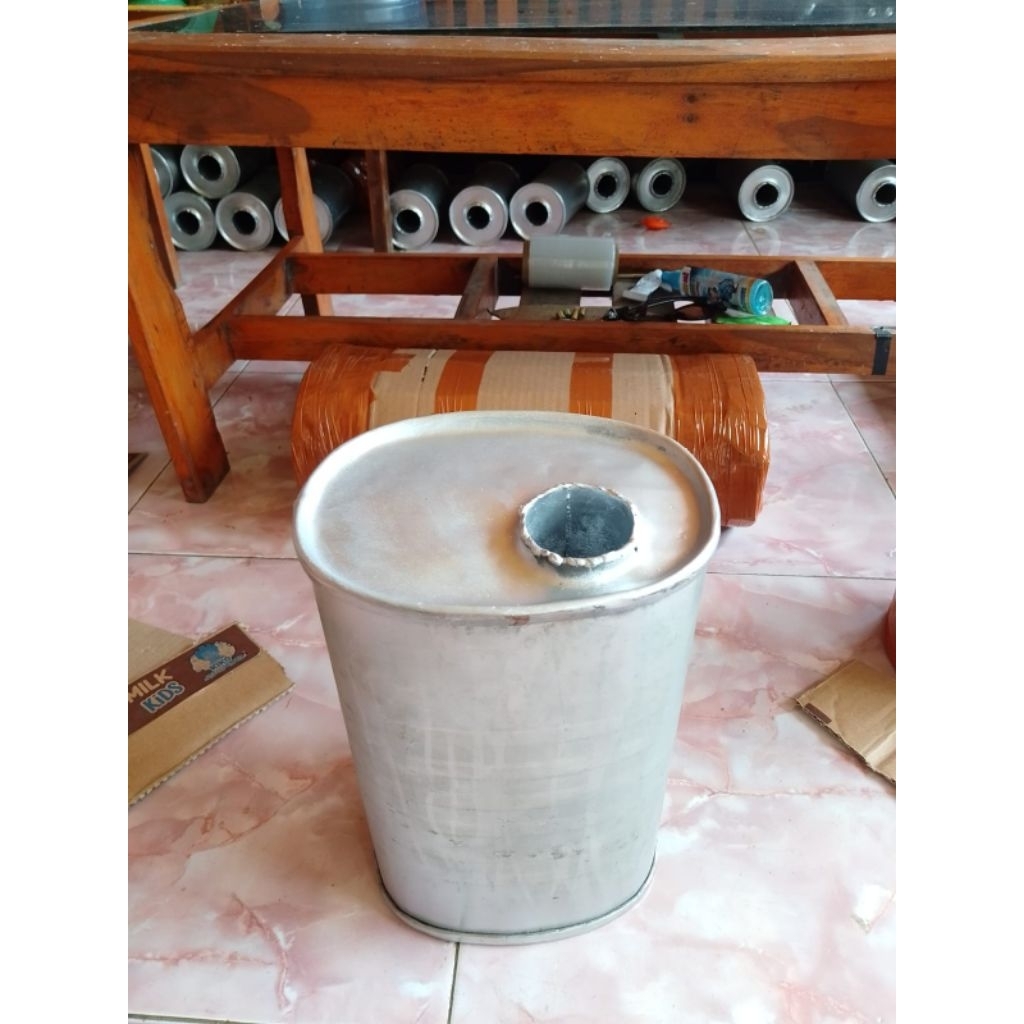 tabung standar knalpot mobil charade, picanto, datsun, starlet, mirage