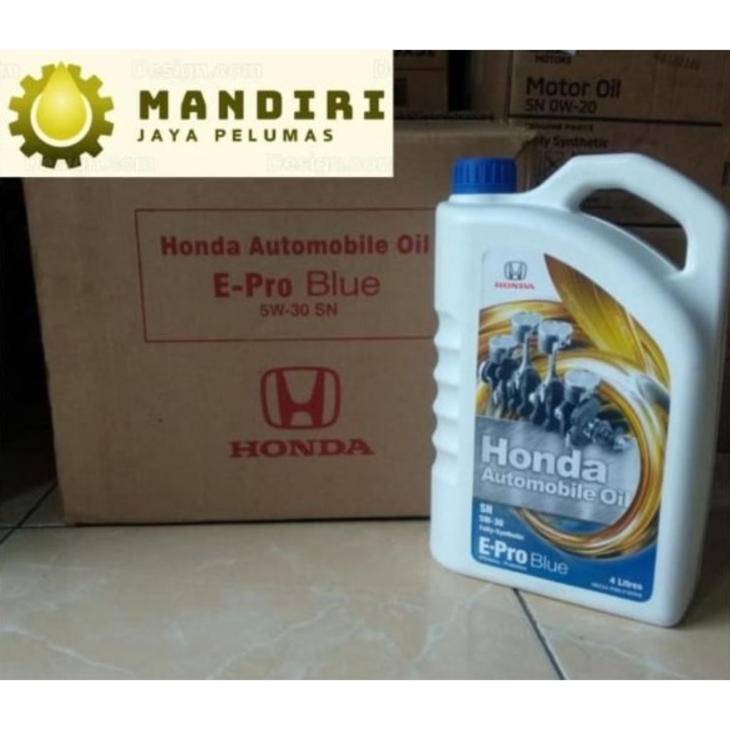 OLI MOBIL HONDA EPRO BLUE SN 5W-30 ORIGINAL