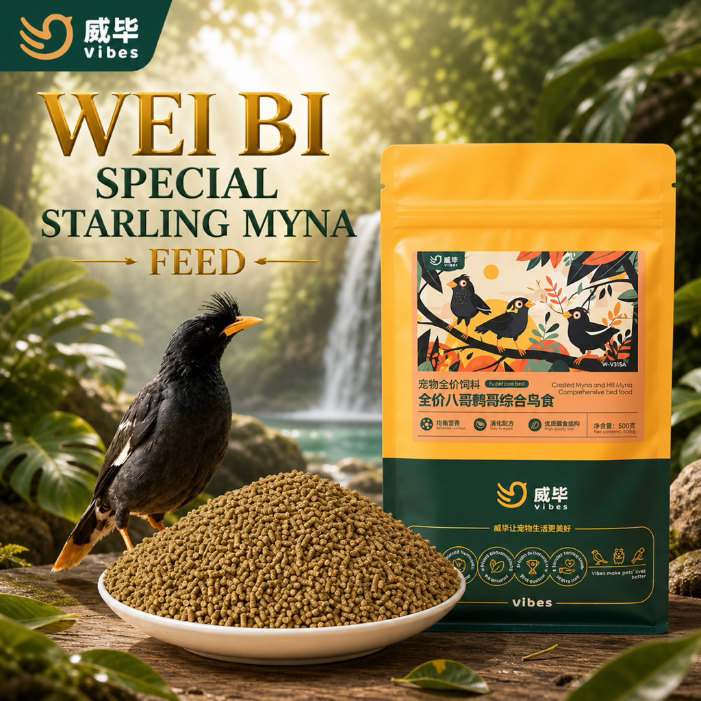 MAKANAN BURUNG KICAU BEO MURAI JALAK Insect Mix Dengan Probiotic VOER IMPORT CUNGKO WAMBI HWAMEI AVR