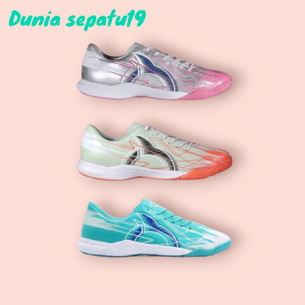 Sepatu Futsal Ortuseight Catalyst Legion V5 IN - Desain Stylish, Sol Karet Tahan Lama, Kualitas Orig