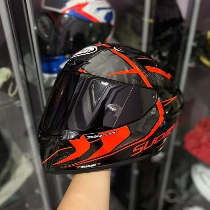 Suomy TX Pro Carbon Advance Red