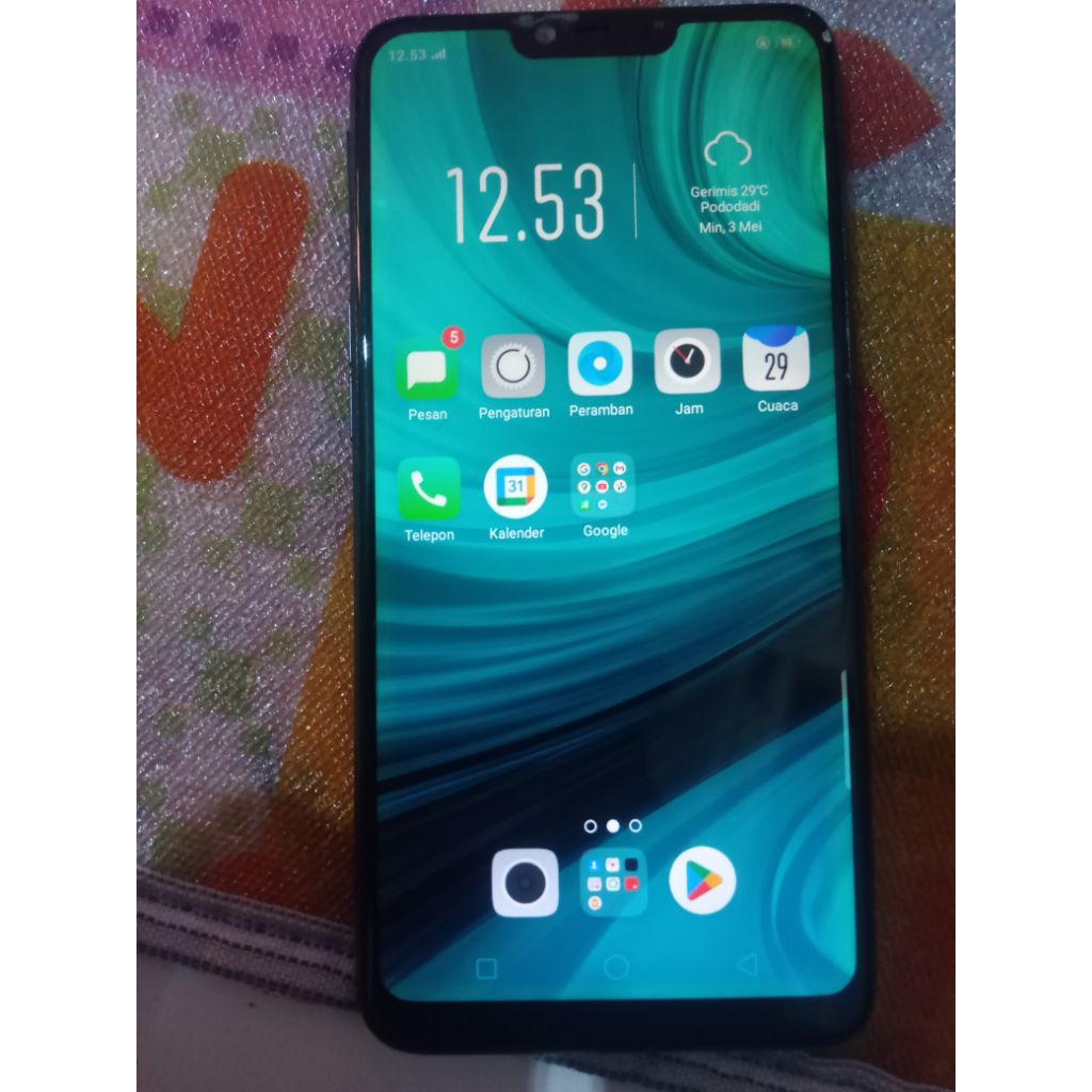oppo a3s ram 2/16 minus lcd layak pakai