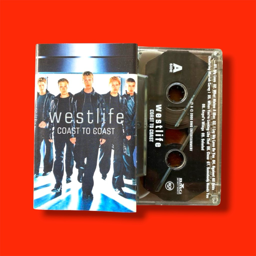 Kaset Pita Westlife - Coast To Coast