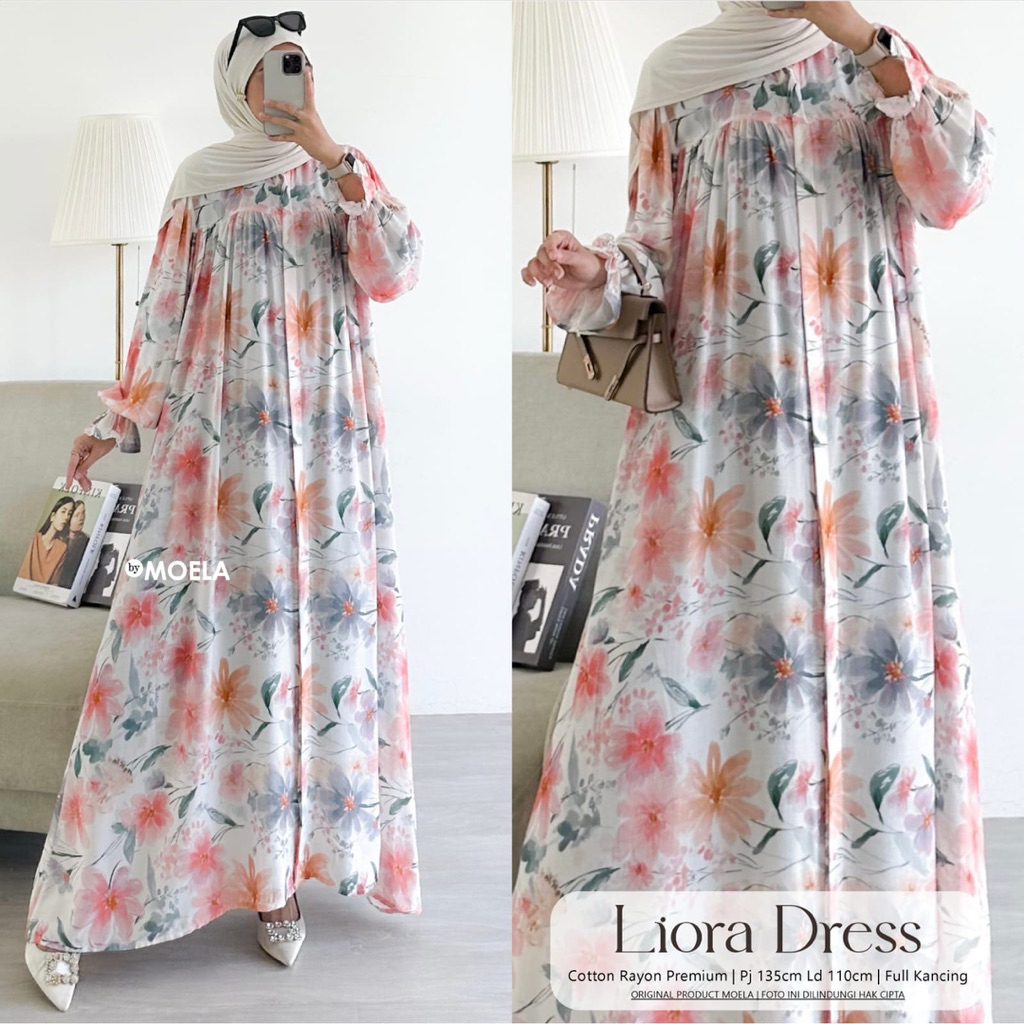 GAMIS Premium Motif Best Seller Liora Civita Dress