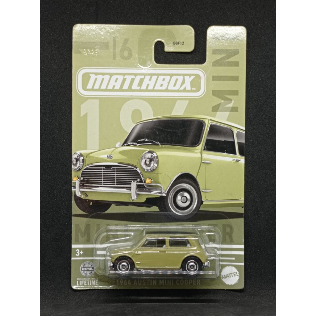 Matchbox 1964 Austin Mini Cooper - Hijau/Green