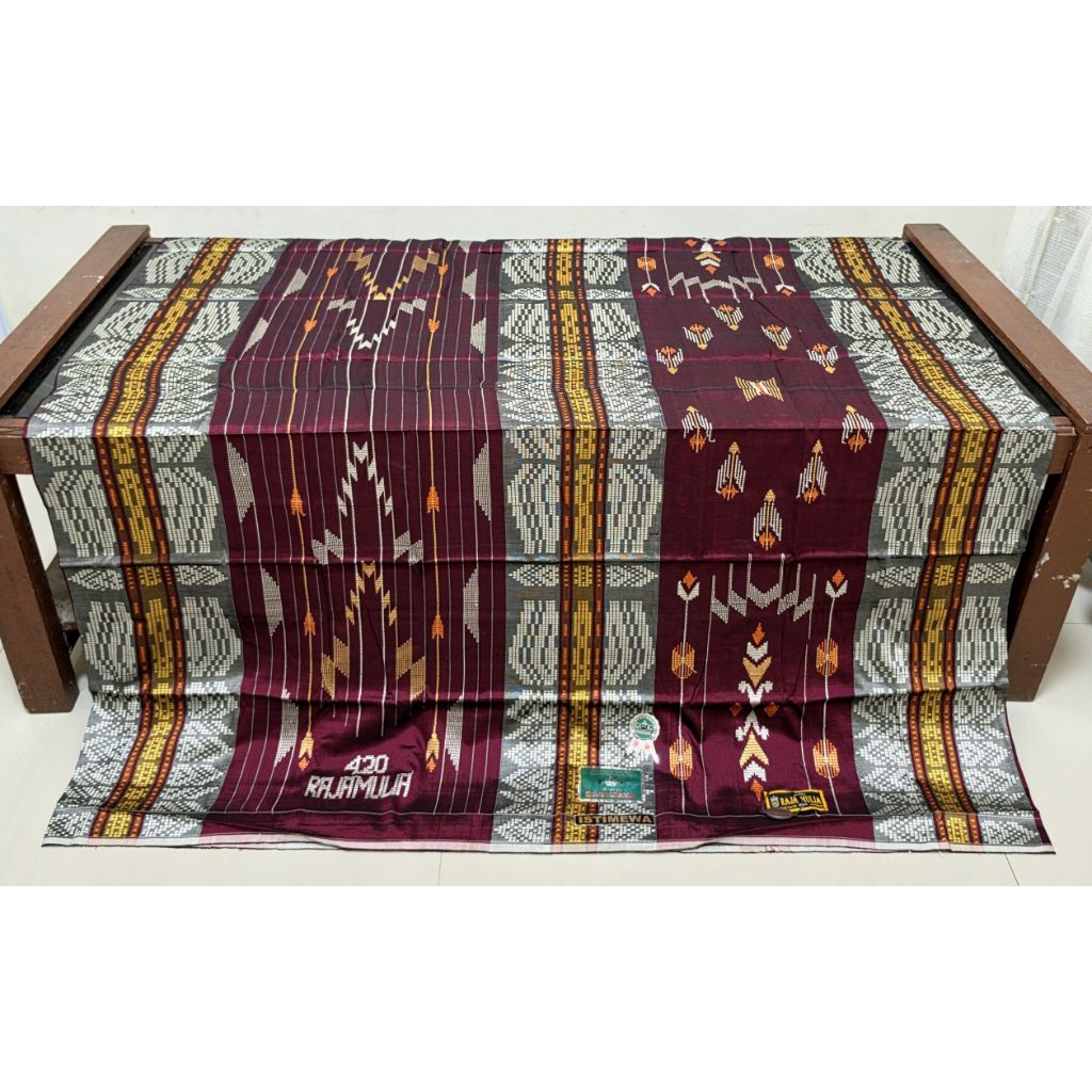 SARUNG SUTRA RAJA MULIA 420 SUTRA motif Mega hidayat SGC SGF SGE