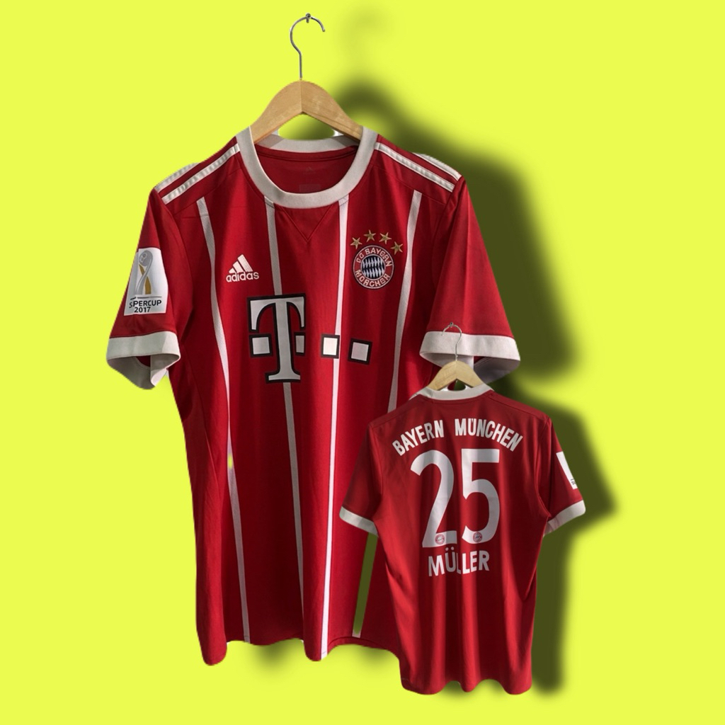Jersey original Bayern Munchen 17/18 Home kit