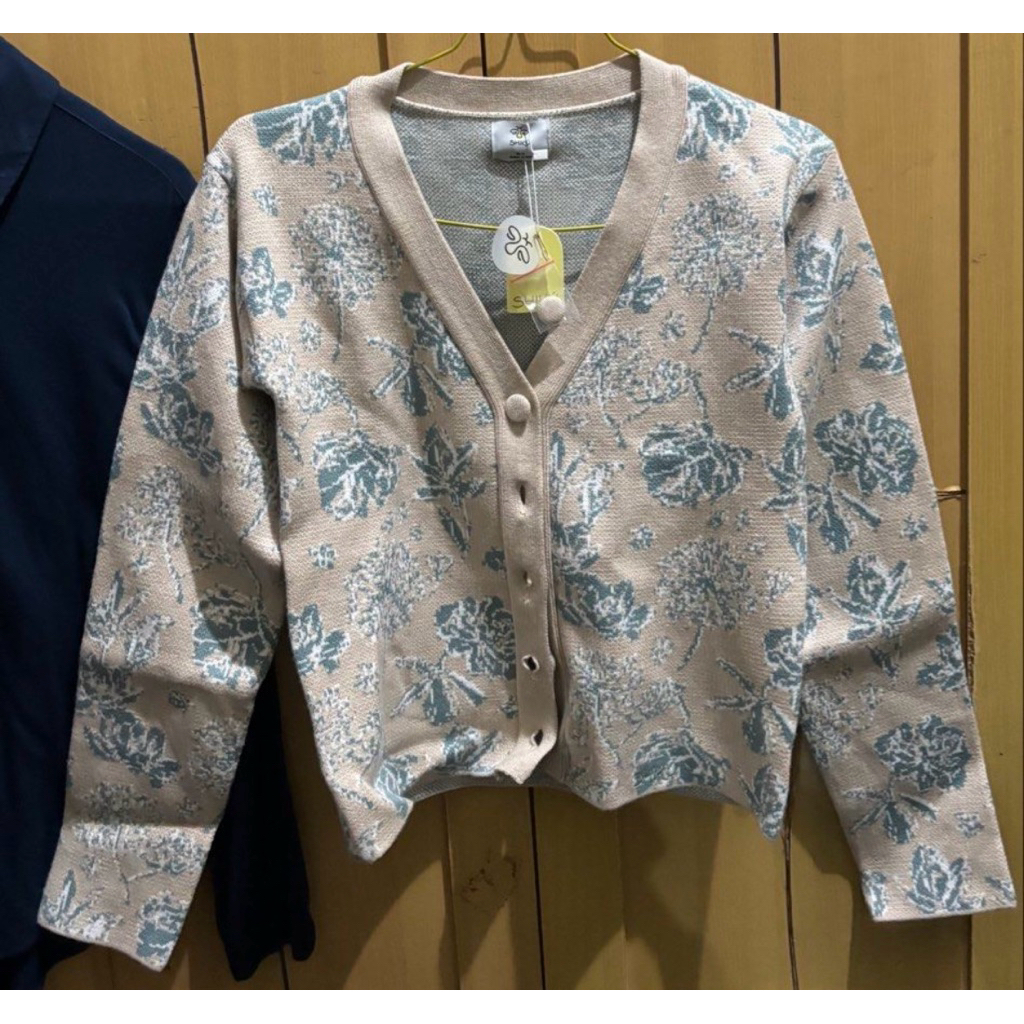 Shiku Mirelle Cardigan Teal (New Tag)