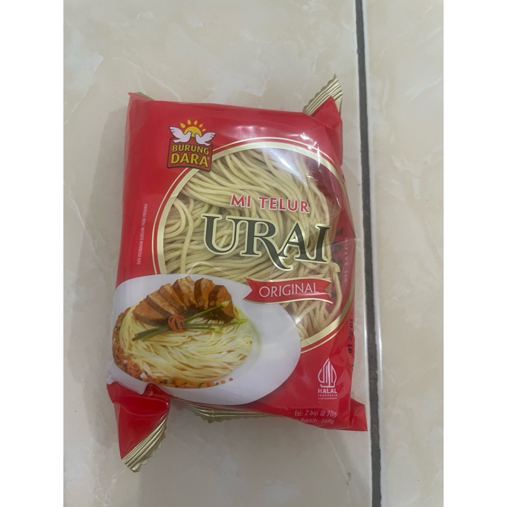 Mi Telur Urai Burung Dara