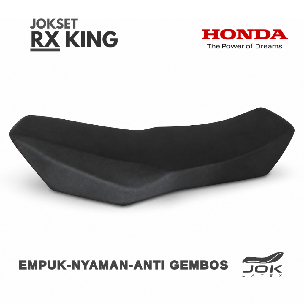Jok RX King Perahu Empuk Anti Gembos Coak Ekstrem Kulit Amplas Polos